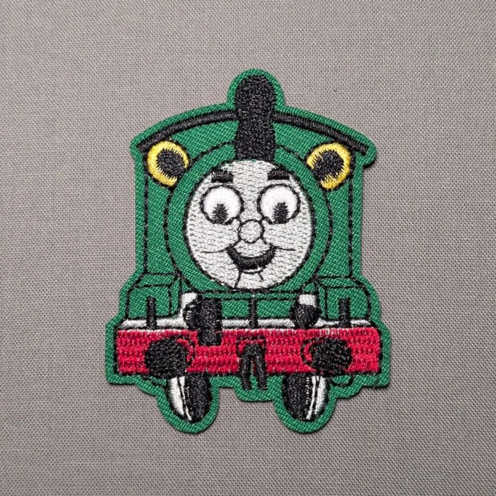 Thomas the Train Percy Kids Embroidered Iron On Patch